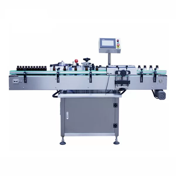 Mesin Pelabelan Botol Bulat menegak automatik
