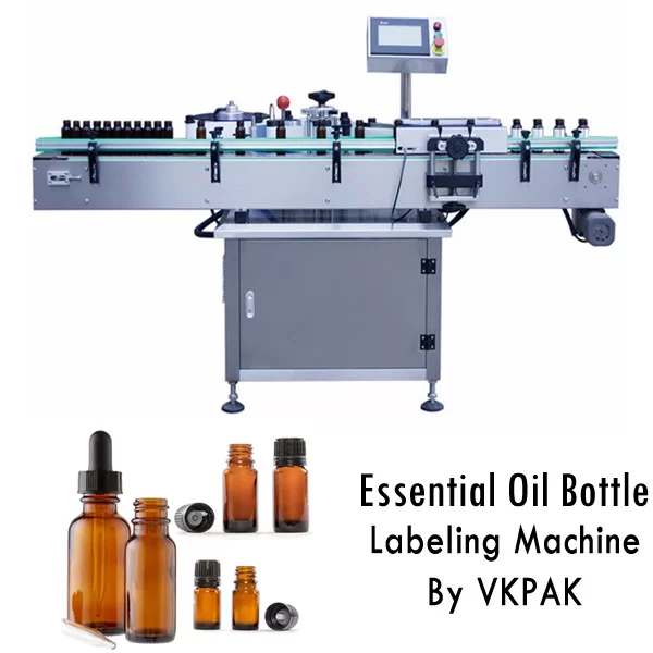 Mesin Pelabelan Botol Minyak Esensial